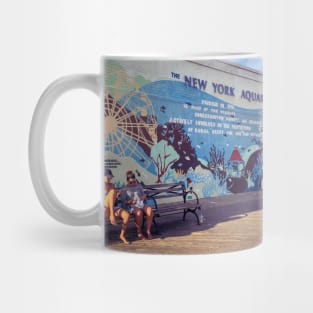 Coney Island Boardwalk Summer Brooklyn NYC Mug